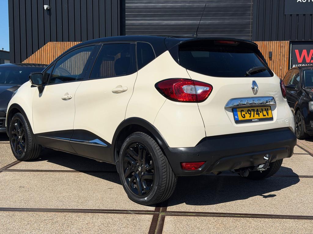 Renault Captur 1.2 TCe Dynamique Cruise Climate Camera Autom, Auto's, Euro 5, Stof, Zwart, 4 cilinders