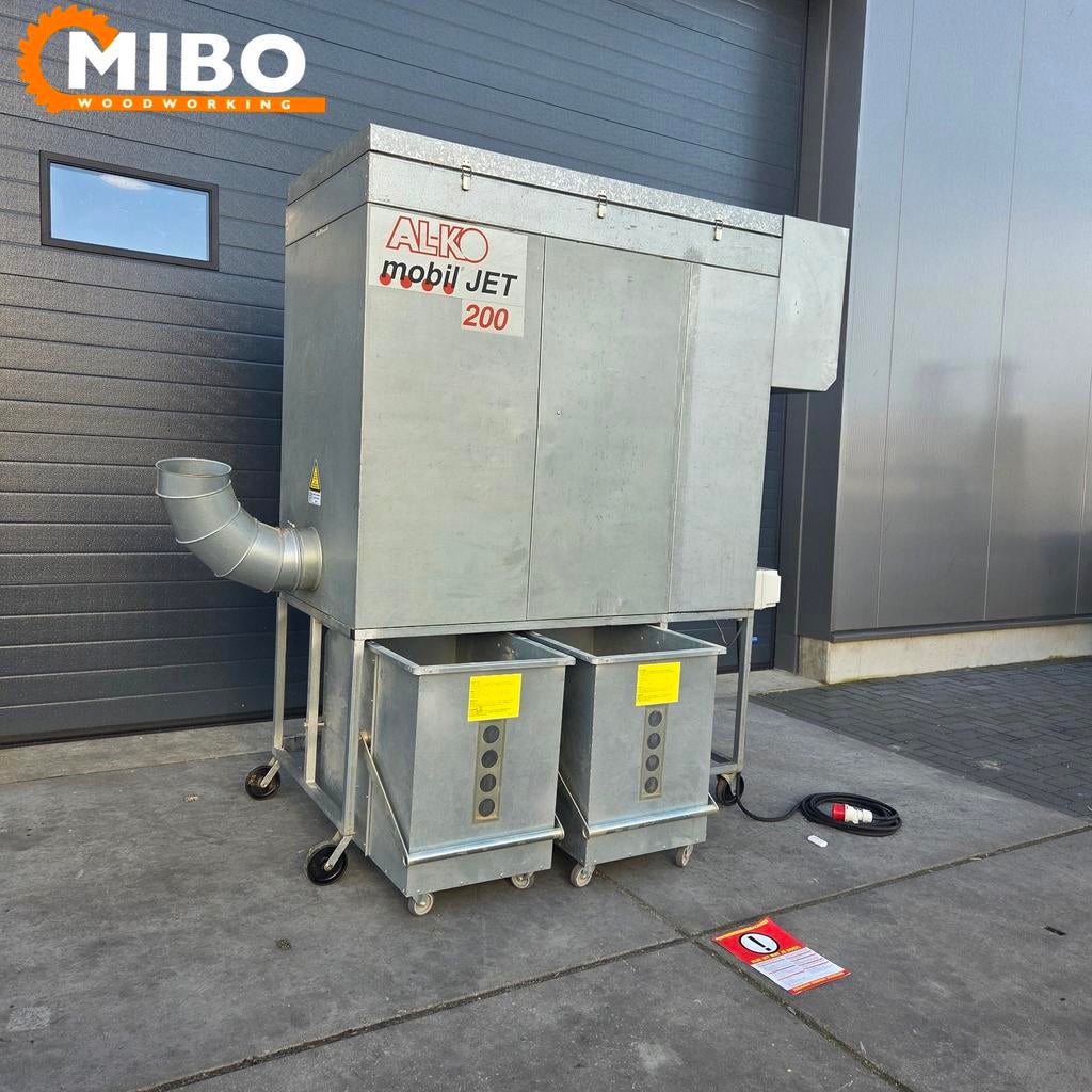 Alko afzuiging onderdruk afzuiging model 200 ** 2 container, Doe-het-zelf en Verbouw, Ventilatie en Afzuiging, Ophalen of Verzenden