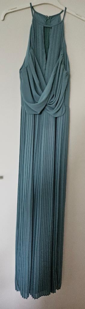 Zwangerschapsjurk groen turquiose TNFC S, Kleding | Dames, Positiekleding, Jurk, Ophalen of Verzenden, Zo goed als nieuw, Maat 36 (S)