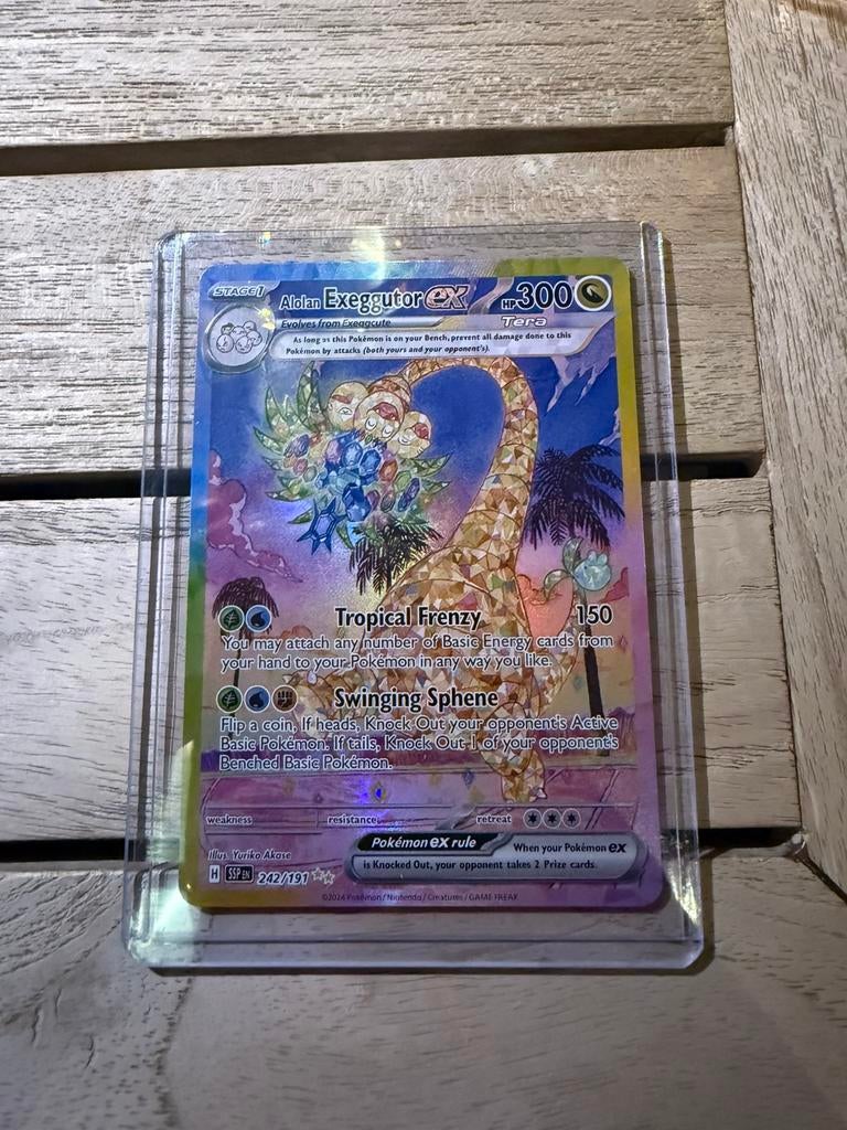 Alolan Exeggutor 242/191, Hobby en Vrije tijd, Verzamelkaartspellen | Pokémon, Ophalen of Verzenden, Nieuw, Losse kaart