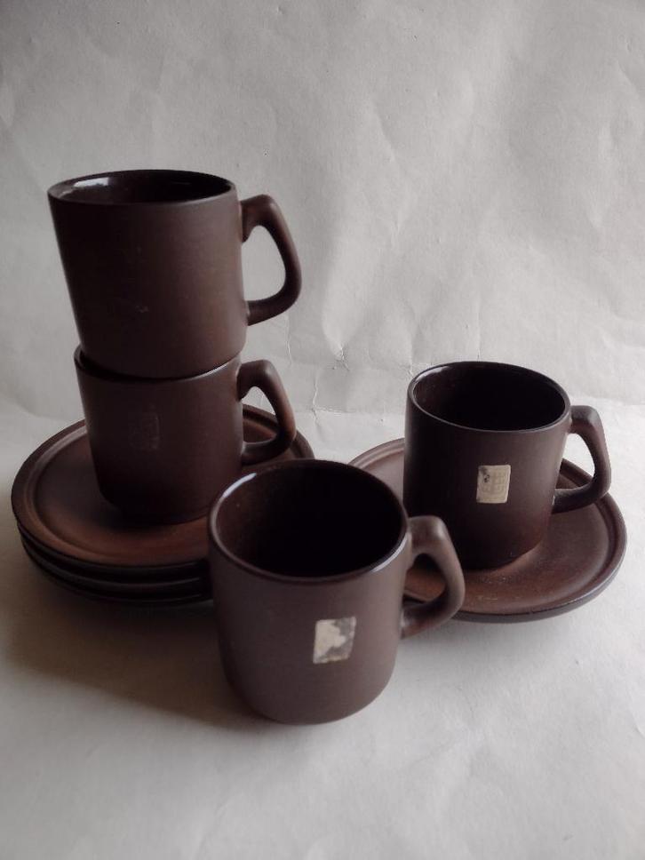 Cor Unum Zweitse Landsheer d. bruine kop en schotels, Verzamelen, Retro, Huis en Inrichting, Ophalen