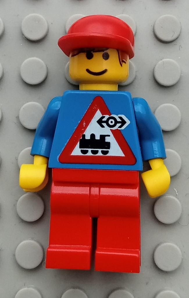 trn063 (1) Railway Employee 7, Kinderen en Baby's, Speelgoed | Duplo en Lego, Gebruikt, Ophalen of Verzenden