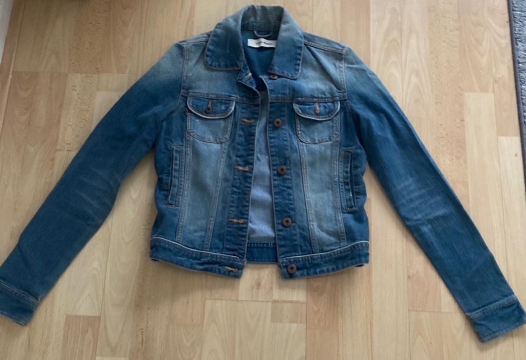 Spijkerjas blauw Vero Moda maat 34: ZGAN, Blauw, Vero Moda, Ophalen of Verzenden, Zo goed als nieuw