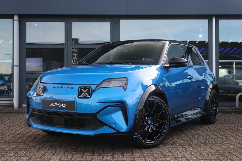 Alpine A290 GT Performance 52 kWh | Stoelverwarming | GTS Wi, Auto's, Alpine, Huisgarantie, Met garantie (alle), Blauw, A290
