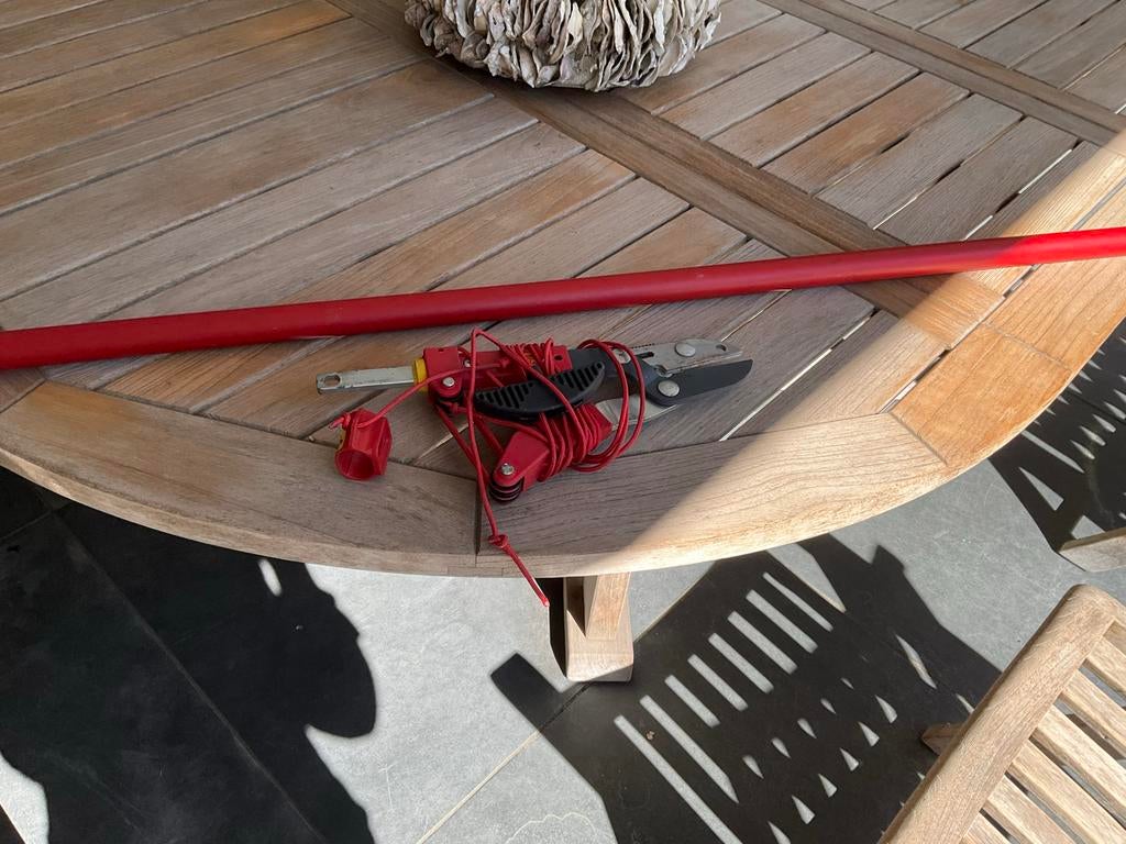 Snoeischaar met telescoopstok, Ophalen of Verzenden, Gebruikt, 20 t/m 29 mm