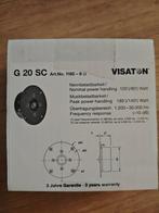 Visaton G 20 SC Tweeters - Getest en ongebruikt, Overige merken, Overige typen, Ophalen of Verzenden, Zo goed als nieuw