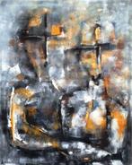 "Holding on to you " Acrylschilderij van Suzanne Visser, Ophalen of Verzenden