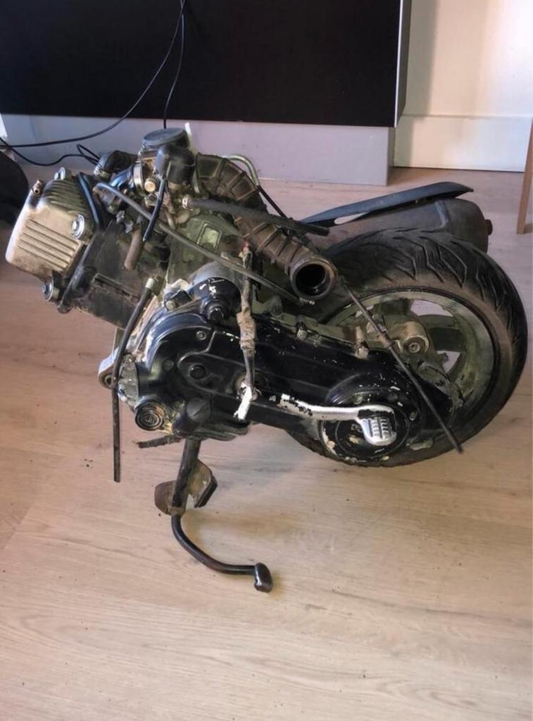 Piaggio zip 4 takt, Ophalen