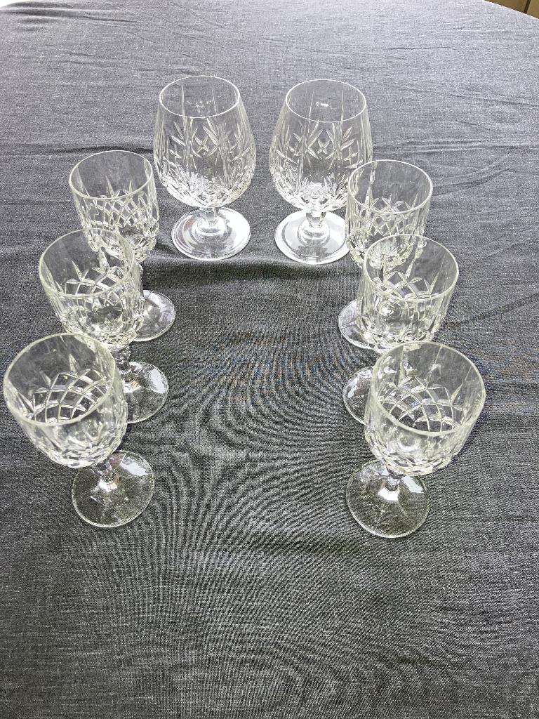 Kristallen glazen, Antiek en Kunst, Antiek | Glas en Kristal, Ophalen