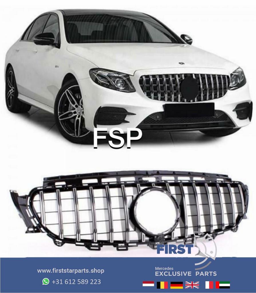 W213 W238 E KLASSE 2016-2019 GT LINE GRIL PANAMERICANA GRILL, Gebruikt, -, Ophalen of Verzenden, -