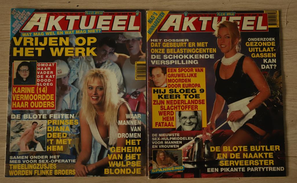 Diverse tijdschriften, 1986-1995, Ophalen, Gelezen, Overige typen