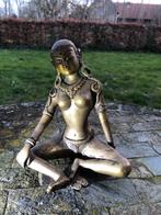 Parvati beeld - Vintage messing beeldje, ca 15 cm. hoog, Ophalen of Verzenden, Gebruikt