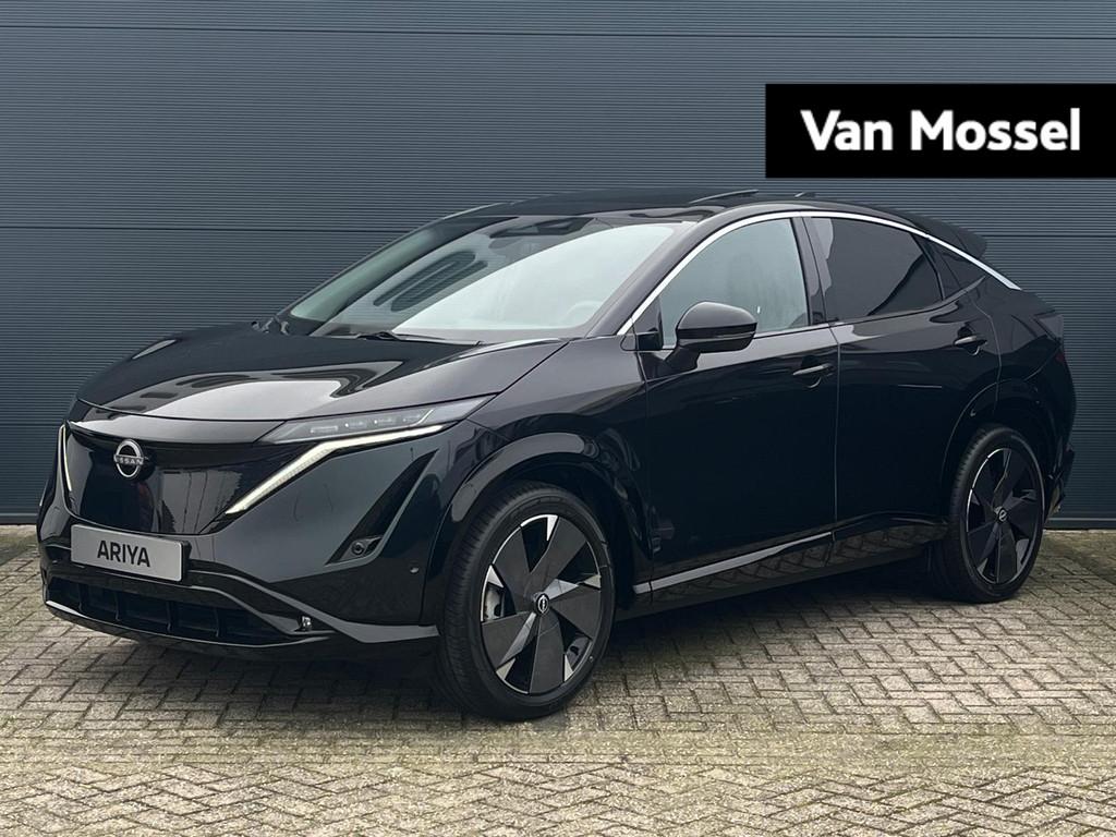 Nissan Ariya Evolve 87 kWh 242PK | Rijklaarprijs! | Schuif-/, Auto's, Nissan, Stof, 536 km, Nieuw, 1944 kg