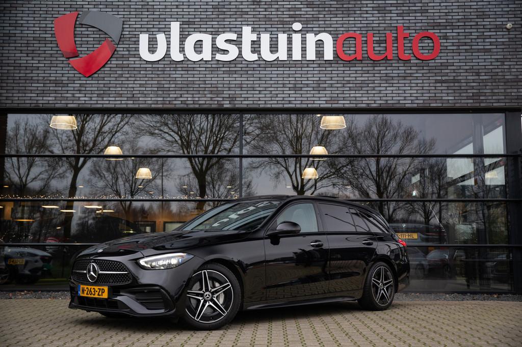 Mercedes-Benz C-Klasse Estate 200 Launch Edition AMG Line ,, Automaat, Achterwielaandrijving, 4 cilinders, Parkeerassistent