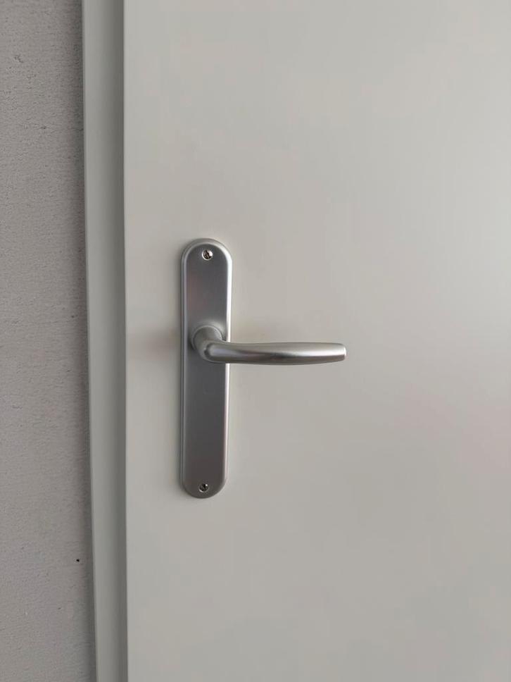 Opdekdeuren, Doe-het-zelf en Verbouw, Deuren en Horren, Zo goed als nieuw, Binnendeur, 215 cm of meer, 80 tot 100 cm, Kunststof