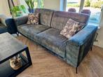 Bankstel 3 en 2 zits, Ophalen, Gebruikt, 75 tot 100 cm, Stof