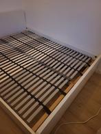 Bed, Wit, Tweepersoons, Zo goed als nieuw, 200 cm