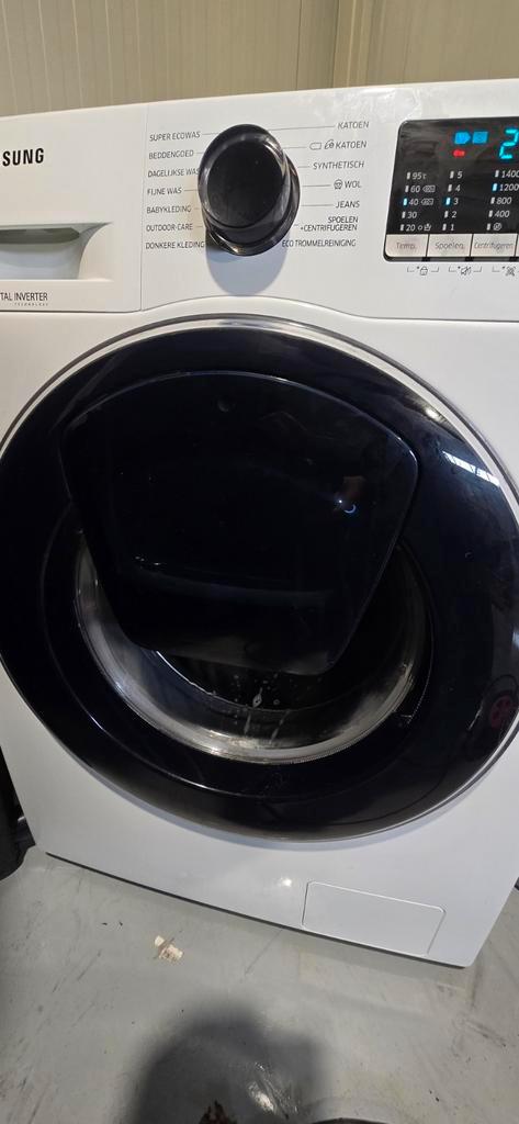Samsung EcoBubble AddWash Wasmachine - Zuinig en Stil, Witgoed en Apparatuur, Wasmachines, Refurbished, Voorlader, 8 tot 10 kg