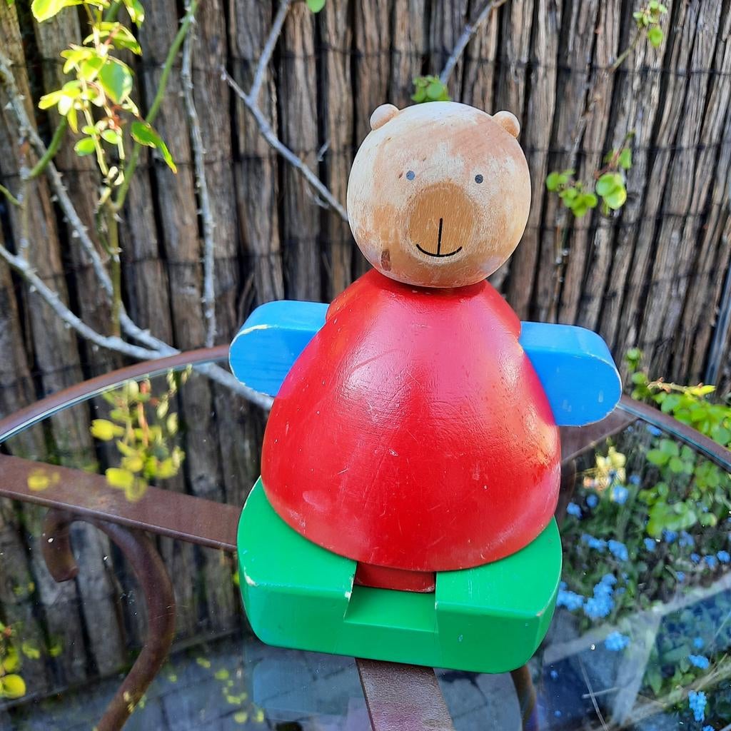 Houten beer, van Ikea uit de vorige eeuw, Ophalen of Verzenden