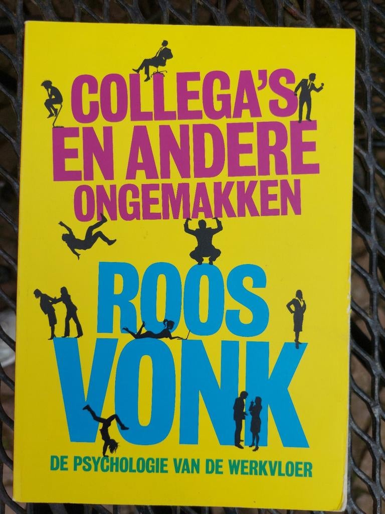 Roos Vonk - Collega's en andere ongemakken, Boeken, Ophalen of Verzenden, Zo goed als nieuw, Roos Vonk