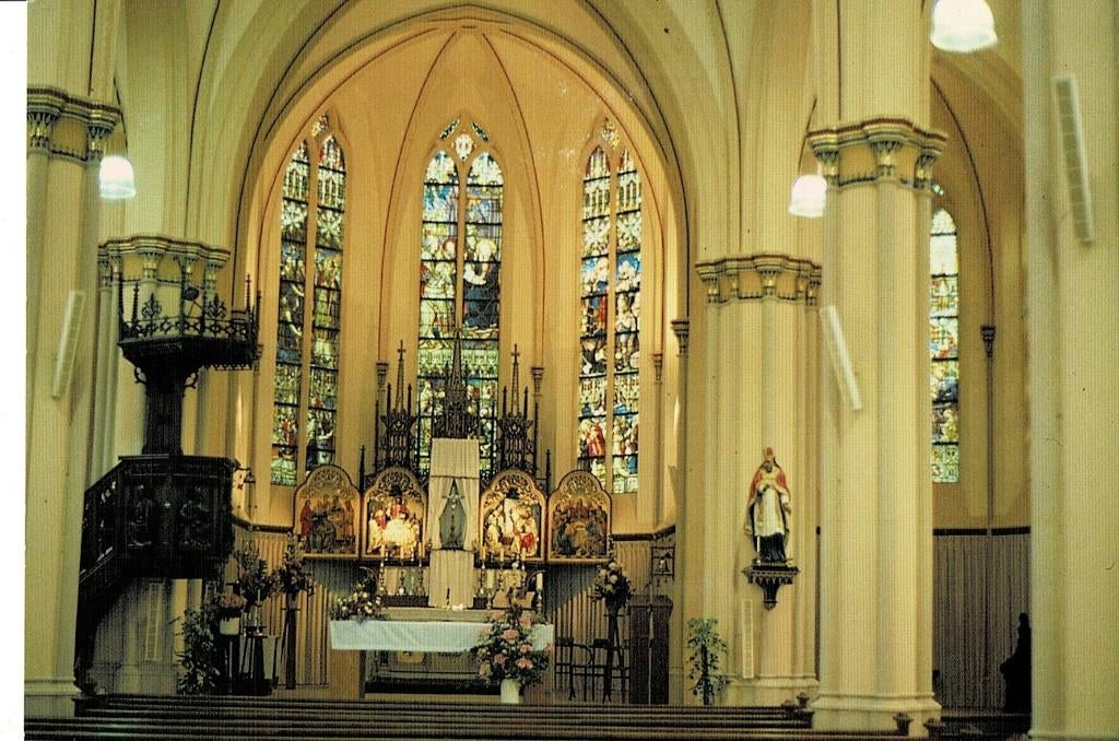 Roodhuis, interieur Kerk, Ophalen of Verzenden, Ongelopen, Friesland