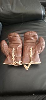 Vintage Bruine Bokshandschoenen, Ophalen of Verzenden