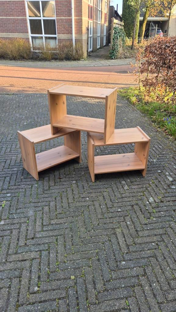 3x IKEA RAST grenen nachtkastjes, Ophalen, Gebruikt, Minder dan 45 cm, Minder dan 55 cm