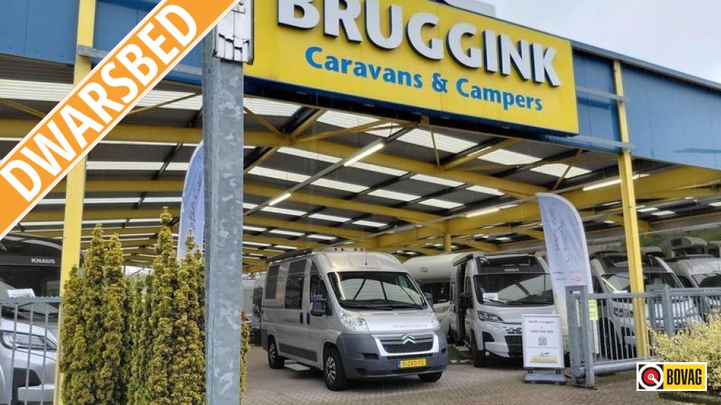 Pössl Globecar 540 Dwars Bed 540 CM!, Caravans en Kamperen, Campers, Bedrijf, tot en met 3, Buscamper of Camperbus, Pössl, Overige merken