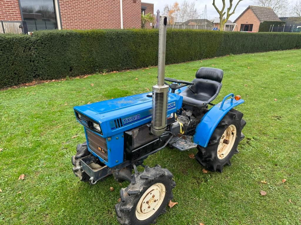 Iseki tx1410 mini tractor, Ophalen
