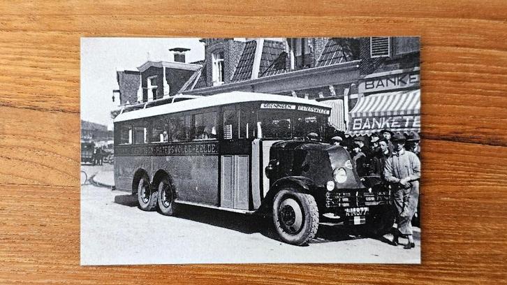 Foto BUS GPE Groningen 5, Verzamelen, Spoorwegen en Tramwegen, Gebruikt, Bus of Metro, Overige typen, Verzenden