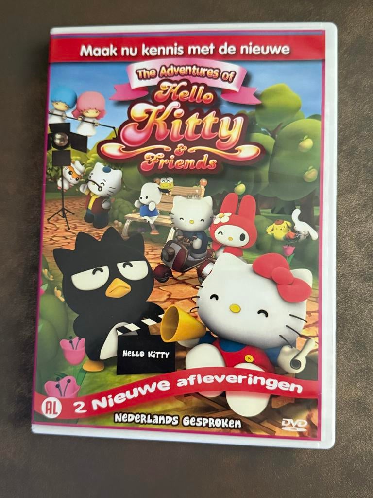 Hello Kitty & Friends DVD - 2 nieuwe afleveringen, Gebruikt, Alle leeftijden, Overige genres, Ophalen of Verzenden