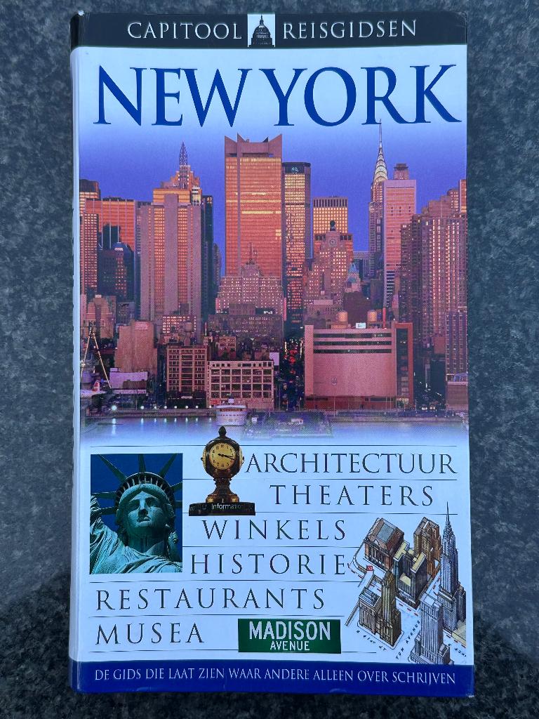 New York, Capitool reisgidsen, Capitool, Ophalen of Verzenden, Zo goed als nieuw, Reisgids of -boek