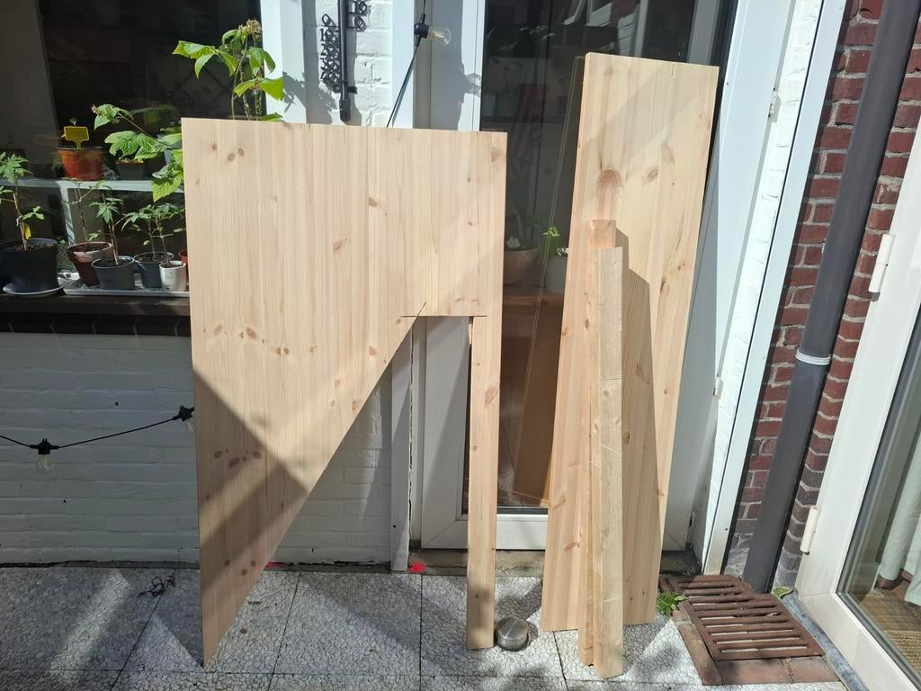 Grenen houten planken divers, Doe-het-zelf en Verbouw, Hout en Planken, Ophalen, 25 tot 50 mm, Grenen, Plank