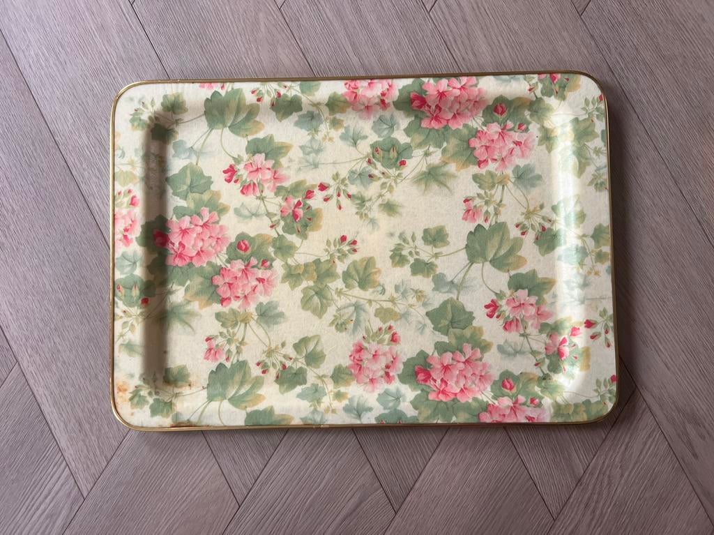 Vintage Chalford Glos Arnold Designs rechthoekig dienblad, Huis en Inrichting, Ophalen of Verzenden, Zo goed als nieuw, Rechthoekig