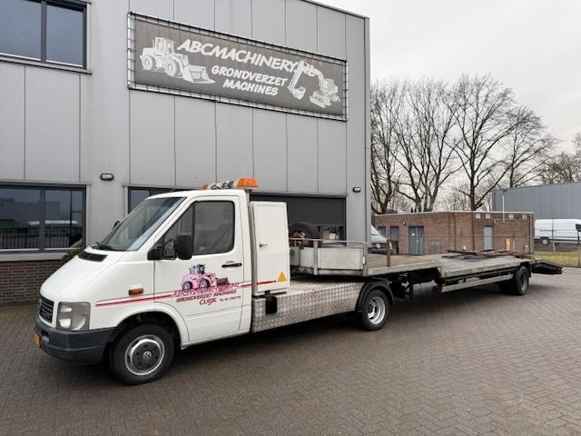 VW LT46TDI + Meyvo BE Combinatie 7.5T Machine transport, Auto's, Bestelauto's, Bedrijf, Centrale vergrendeling, Elektrische buitenspiegels