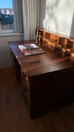 Prachtig antiek bureau met 2 grote laden - Eyecatcher, Huis en Inrichting, Ophalen, Overige typen, Gebruikt, Antiek