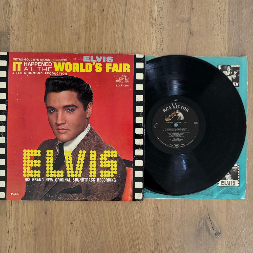 Elvis LP - It Happened At The World’s Fair - USA 1963, Ophalen of Verzenden, Gebruikt, 12 inch, Poprock