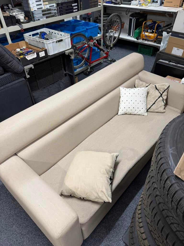 Te koop 3 zitsbank Gelderland 1110 Jan de Bouvrie, Ophalen, Gebruikt, Stof