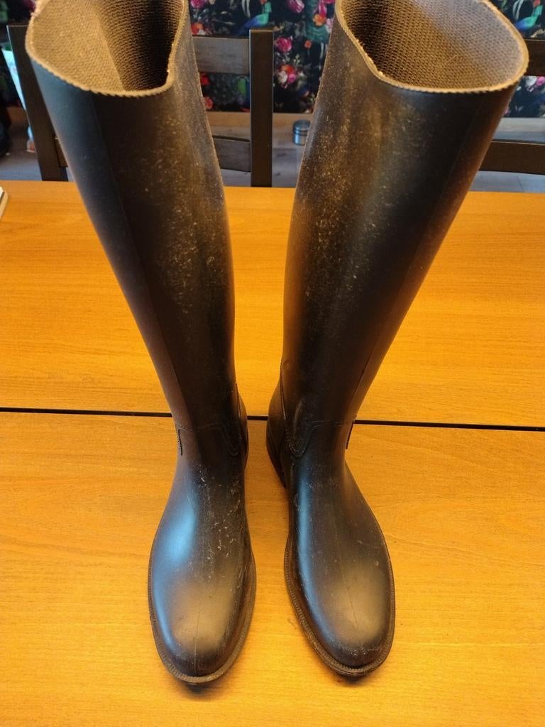 Zwarte paardrij laarzen maat 40, Ophalen of Verzenden, Zo goed als nieuw, Dressuur, Schoeisel