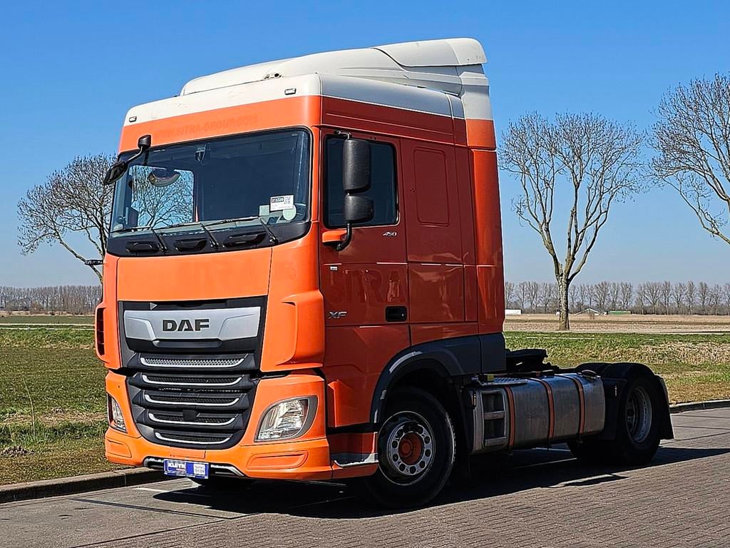 DAF XF 450 spacecab 2x tank, Automaat, Euro 6, Overige kleuren, Bedrijf