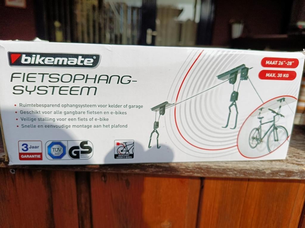 Bikemate Fietsophangsysteem - Nieuw, nooit gebruikt, Fietsen en Brommers, Ophalen of Verzenden, Nieuw, Bikemate