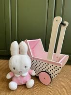 Poppenwagen met Nijntje roze Hema, Ophalen, Zo goed als nieuw, Duw- of Trekspeelgoed