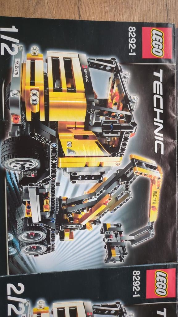 Lego technic 8292 dieplader / hoogwerker, Kinderen en Baby's, Speelgoed | Duplo en Lego, Gebruikt, Lego, Ophalen of Verzenden
