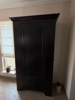 Donker eiken hoge kast, Ophalen