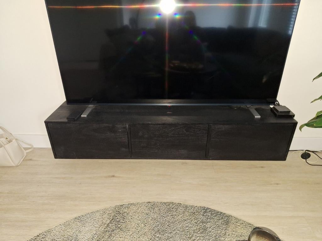 Tv wandmeubel, Ophalen, 25 tot 50 cm, Minder dan 100 cm