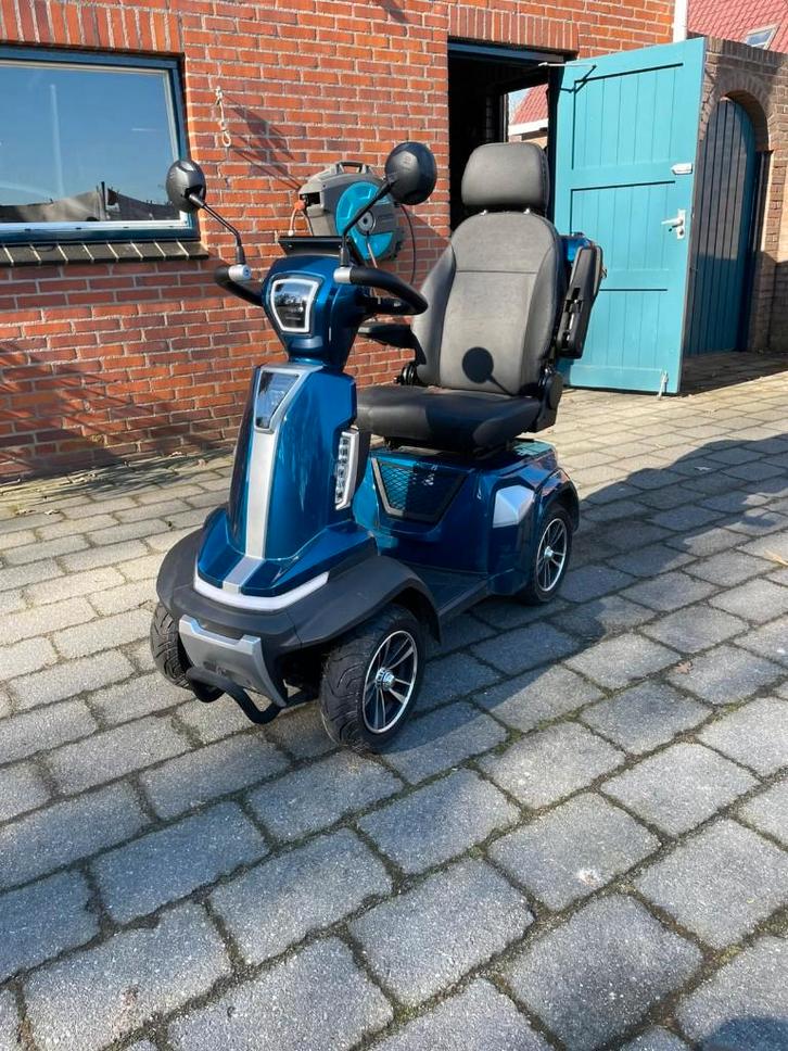 Luxe 4-wiel scootmobiel – 98 km – zo goed als nieuw, Diversen, Brommobielen en Scootmobielen, Zo goed als nieuw, Overige merken