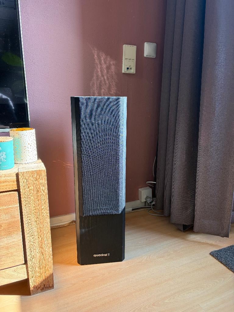 Quadral Quintas T160, Gebruikt, 120 watt of meer, Front, Rear of Stereo speakers, Ophalen