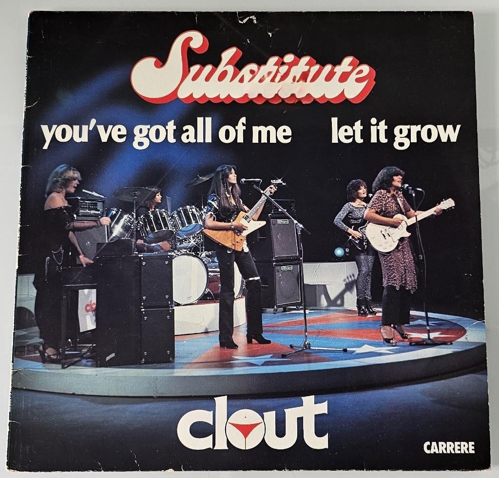 Elpee: Clout - Substitute (1978), Ophalen of Verzenden, Zo goed als nieuw, 12 inch