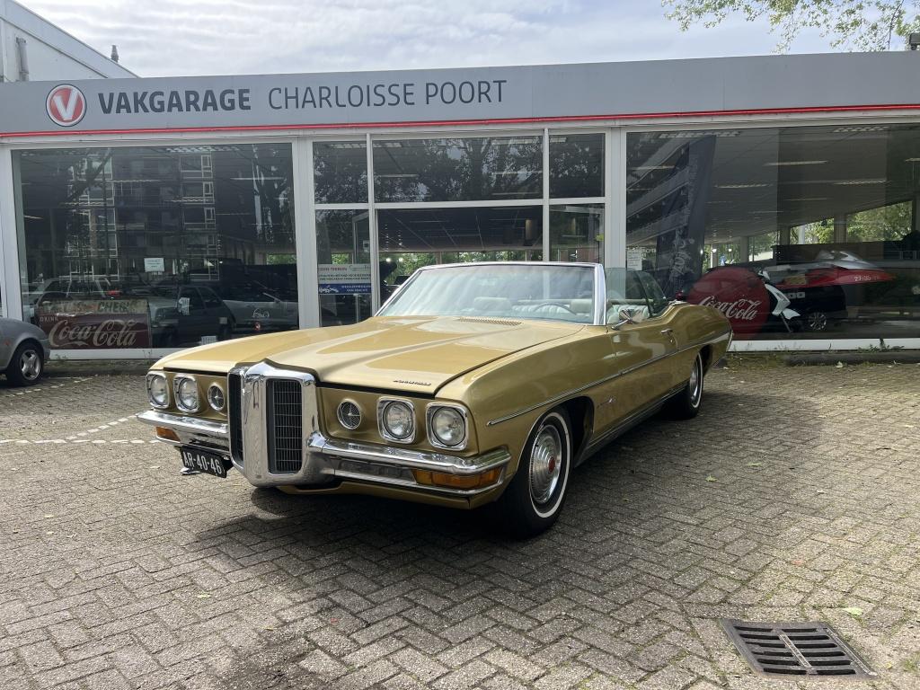 Pontiac Bonneville bonneville (bj 1970, automaat), Auto's, Oldtimers, Automaat, 254 pk, Cabriolet, Beige
