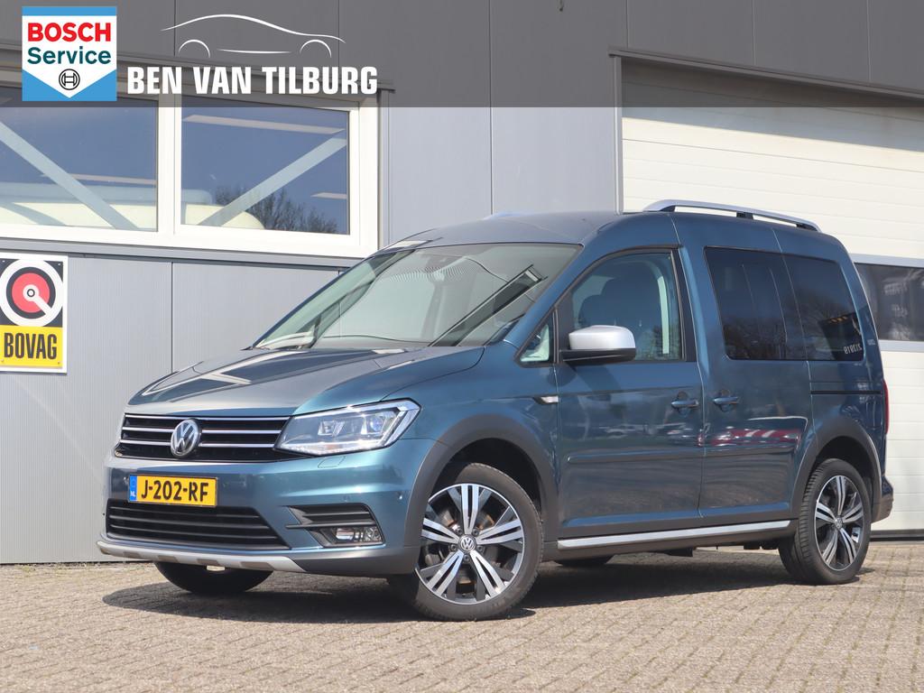 Volkswagen Caddy Alltrack 1.4 TSI 125pk DSG-7 / 5-Persoons /, 4 cilinders, 700 kg, Grijs, 5 stoelen